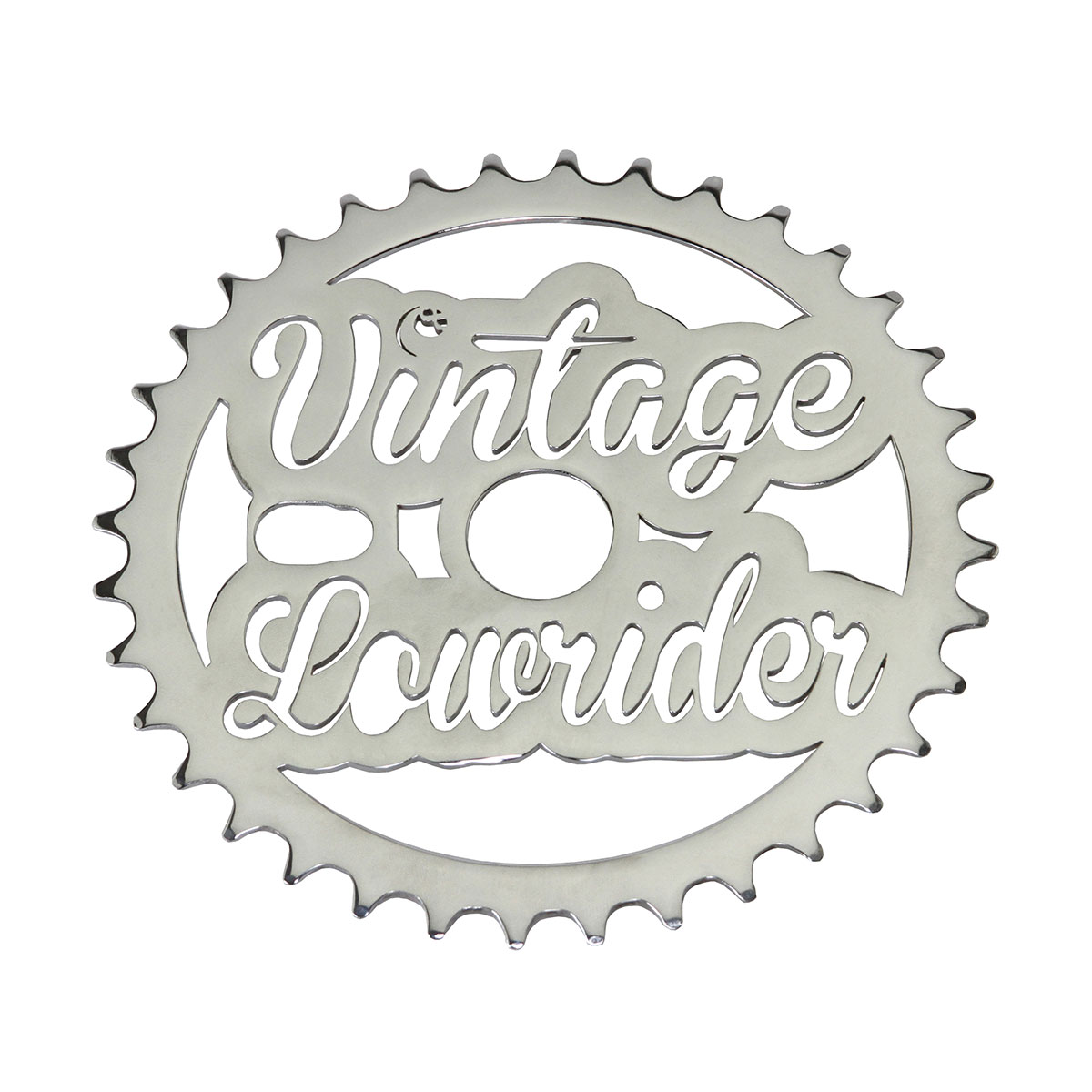 Vintage Lowrider Steel Chainring 1/2 X 1/8 36t Chrome.